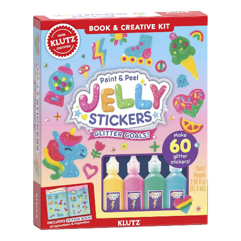 Klutz Paint & Peel Jelly Stickers - Treasure Island Toys