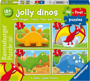 Ravensburger Puzzle My First Jolly Dinos - Treasure Island Toys