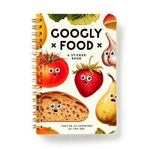 Googly Sticker Book Food - Treasure Island Toys