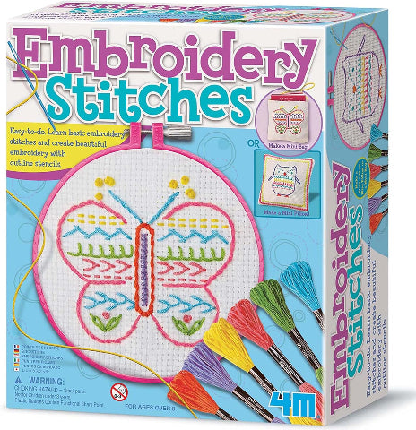 4M Art Embroidery Stitches - Treasure Island Toys