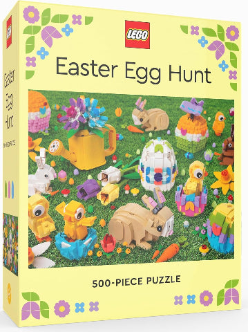 LEGO Puzzle Easter Egg Hunt, 500 Piece - Treasure Island Toys