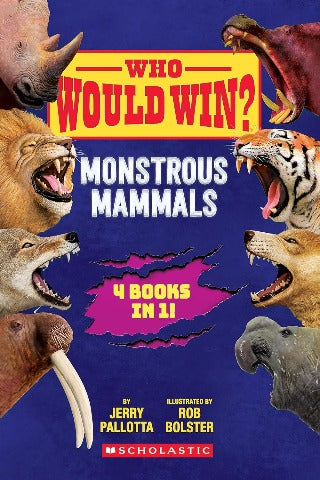 Who Would Win?: Monstrous Mammals - Treasure Island Toys