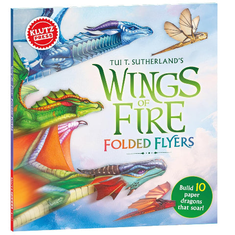 Klutz Wings of Fire Folded Flyers - Treasure Island Toys