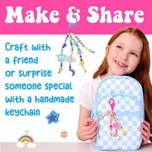Creativity for Kids Mini Kit Backpack Keychains - Treasure Island Toys