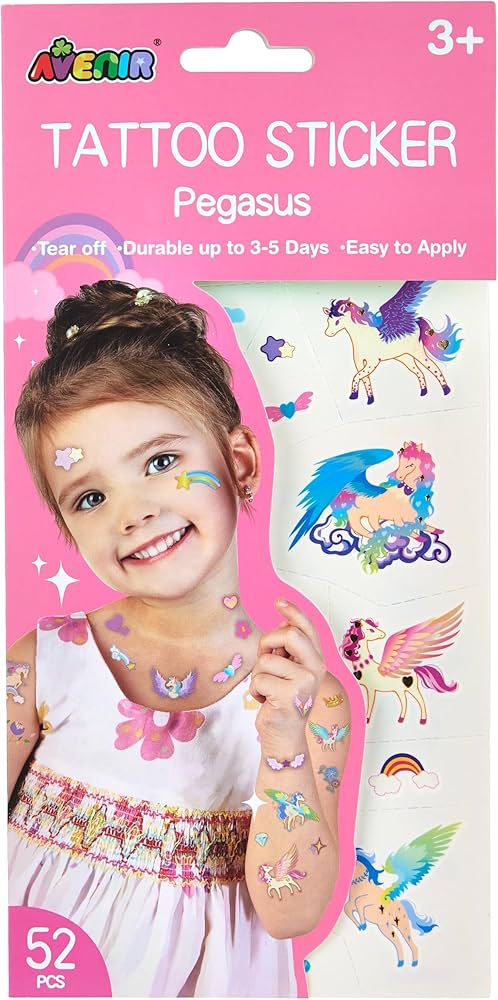 Avenir Tattoo Stickers - Treasure Island Toys