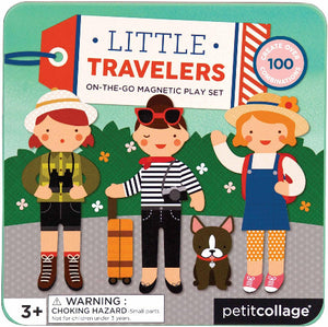 Petit Collage Magnetic Little Travelers Mix & Match - Treasure Island Toys