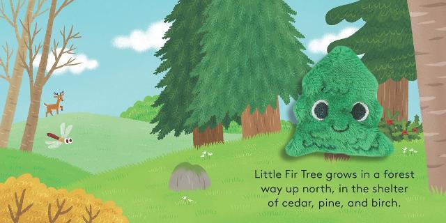 Finger Puppet Book - Little Fir Tree - Treasure Island Toys