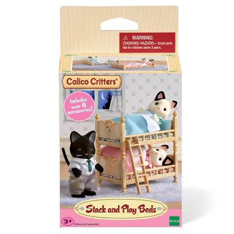 Calico Critters Furniture - Stack and Play Beds - Treasure Island Toys