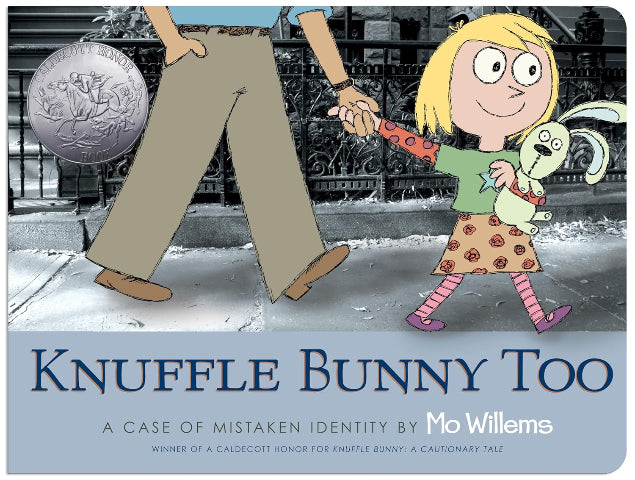 Knuffle Bunny Too:  A Case of Mistaken Identity, Board Book - Treasure Island Toys