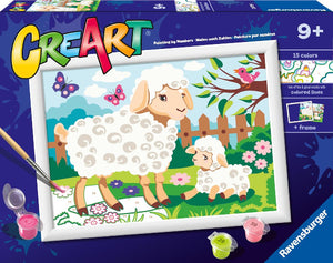 Ravensburger CreArt Sheep & Lamb