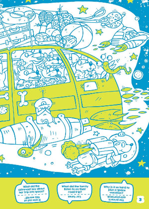 Highlights Fun to Go Neon Travel Hidden Pictures Puzzles - Treasure Island Toys