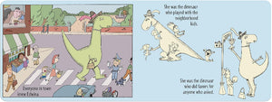 Edwina, The Dinosaur Who Didn't Know She Was Extinct, Board Book - Treasure Island Toys