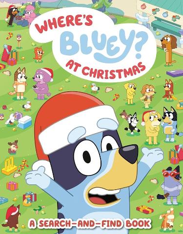 Where's Bluey? At Christmas: A Search-and-Find Book - Treasure Island Toys