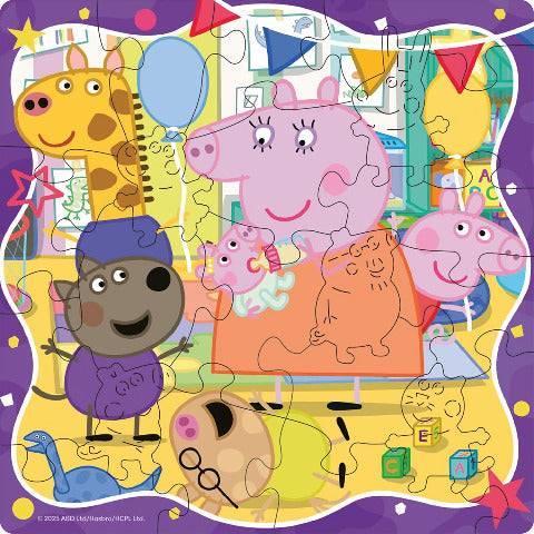 Ravensburger Puzzle Wood 22 Piece, Peppa Pig - Treasure Island Toys