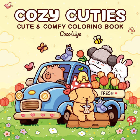Cozy Spaces Colouring: Cozy Cuties - Treasure Island Toys