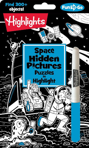 Highlights Hidden Pictures Puzzles to Highlight Space - Treasure Island Toys