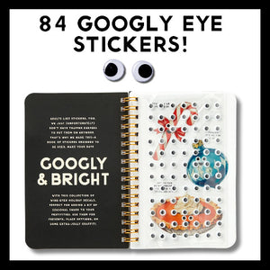 Googly Sticker Book Googly & Bright - Treasure Island Toys