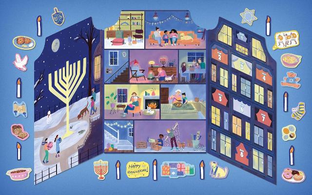 Sticker Countdown: Hanukkah