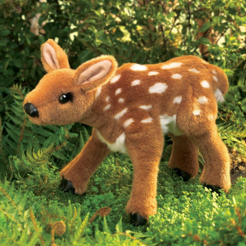 Folkmanis Puppet - Fawn - Treasure Island Toys