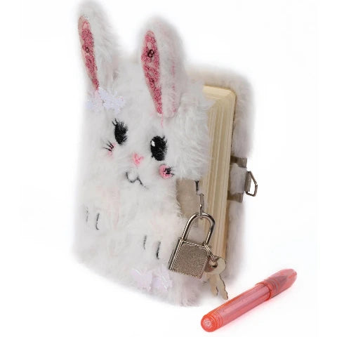 Great Pretenders Stationery - Furry Friends Journal, Bunny - Treasure Island Toys