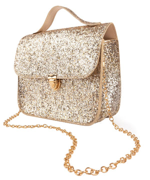 Great Pretenders Purse - Skyline Sparkle Party Purse, Gold