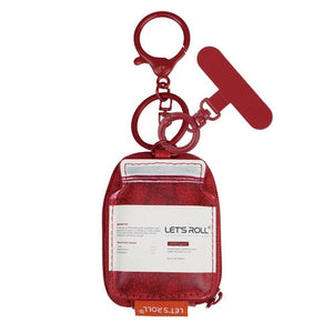 Let's Roll Jam Bag Charm Strawberry