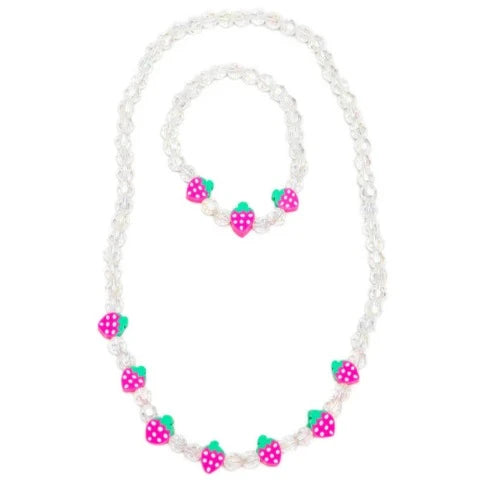 Great Pretenders Fashion - Berry Beautiful Necklace & Bracelet - Treasure Island Toys