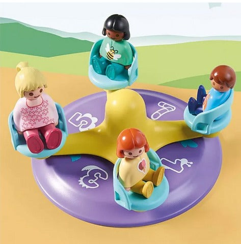 Playmobil 1.2.3 Number Merry-Go-Round - Treasure Island Toys