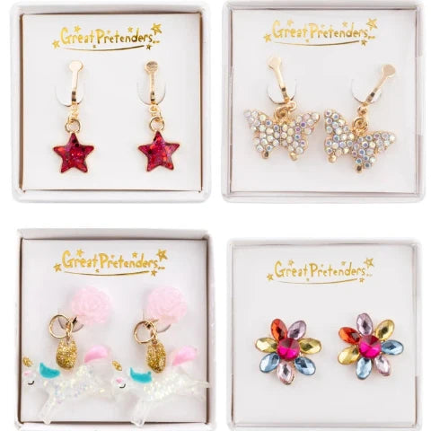 Great Pretenders Fashion - Clip On Dangle Earrings