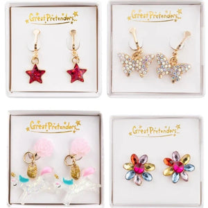 Great Pretenders Fashion - Clip On Dangle Earrings