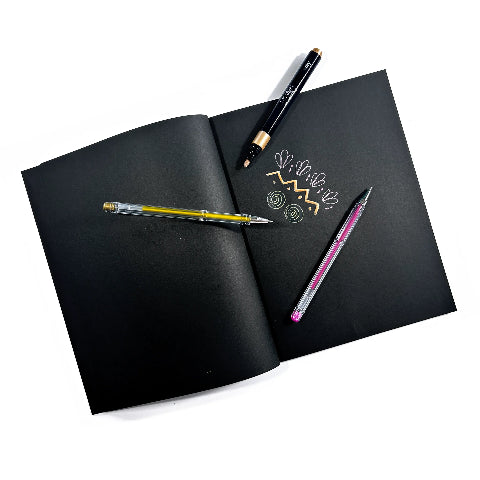 Ooly Modern Metallics: D.I.Y. Sketchbook Kit