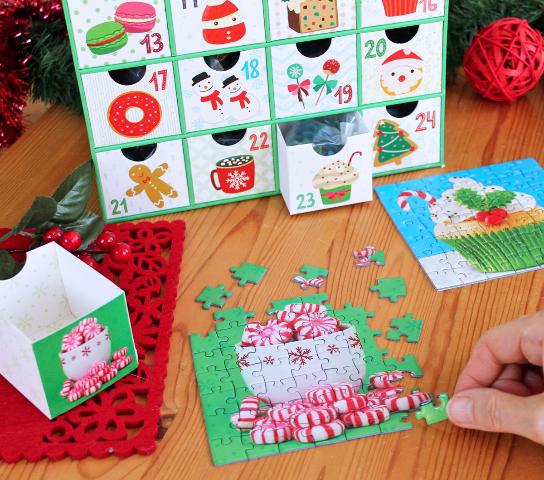 Eurographics Puzzle Advent Calendar Sweet Christmas