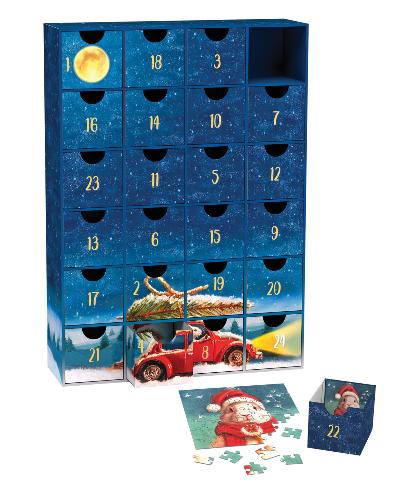 Eurographics Puzzle Advent Calendar Christmas Animals