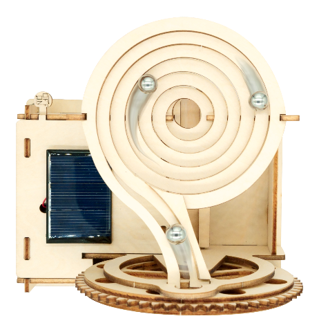 Flip Toys Wooden Marble Run - Spiral - Treasure Island Toys