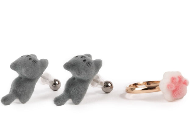 Great Pretenders Fashion - Boutique Tiny Paws Treasure Earrings and Ring