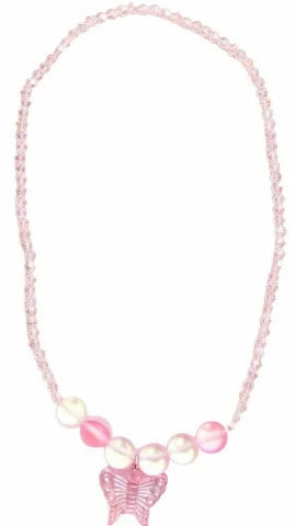 Great Pretenders Fashion - Boutique Necklace Holo Pink Crystal - Treasure Island Toys