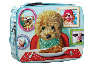 Eurographics Puzzle Lunch Bag Dinner Time, 100 Piece