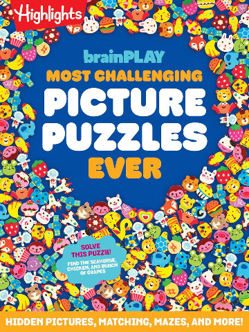 Highlights brainPlay Most Challenging Picture Puzzles Ever - Treasure Island Toys