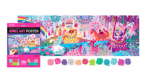 Crocodile Creek Art Jewel Art Poster Fairytale Magic - Treasure Island Toys