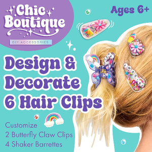 Creativity for Kids Chic Boutique Hair Clips - Treasure Island Toys
