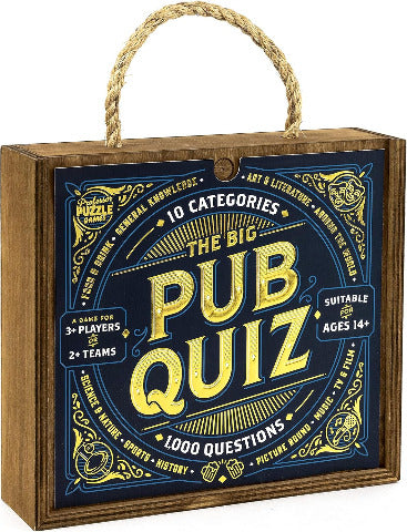 Professor Puzzle Games The Big Pub Quiz - Treasure Island Toys