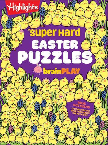 Highlights brainPlay Super Hard Easter Puzzles - Treasure Island Toys