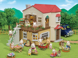 Calico Critters House - Red Roof Country Home - Treasure Island Toys