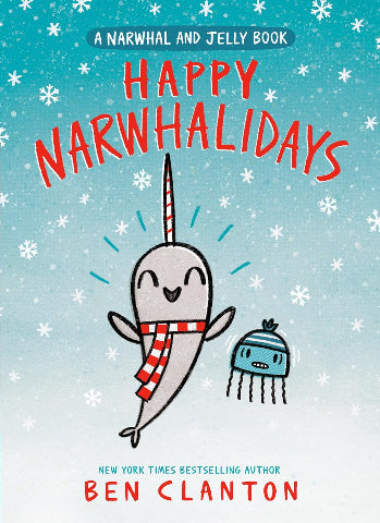 Narwhal & Jelly Book 5 - Happy Narwhalidays, Paperback - Treasure Island Toys