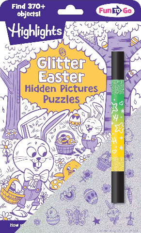 Highlights Hidden Pictures Puzzles to Highlight Glitter Easter - Treasure Island Toys