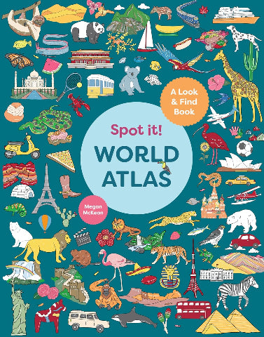 Spot It! World Atlas: A Look & Find Book
