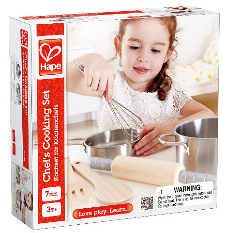 Hape Pretend Chef's Cooking Set - Treasure Island Toys