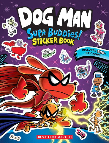 Dog Man: Official Supa Buddies Sticker Book - Treasure Island Toys