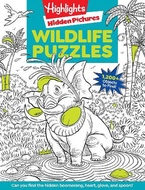 Highlights Hidden Pictures Wildlife Puzzles