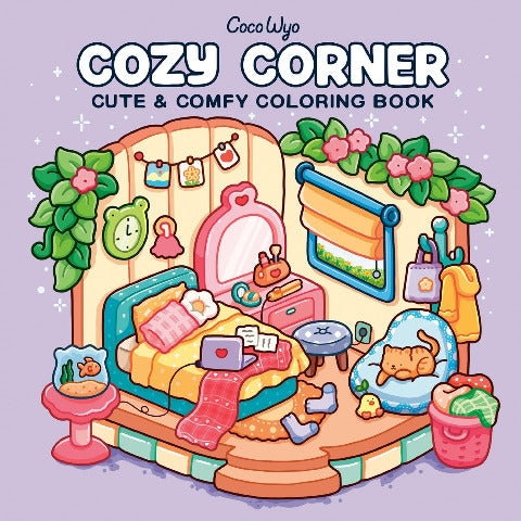 Cozy Spaces Colouring: Cozy Corner - Treasure Island Toys
